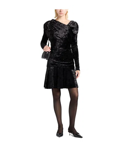 Ganni Short Dresses In Multi