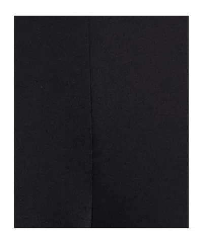 Max Mara Minimalist Flared Trousers In Multi