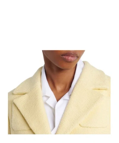 Patou Tailored Buttoned Jacket In Yellow