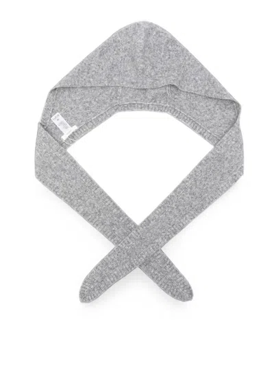 Yerse 파인 니트 바라클라바 In Gray