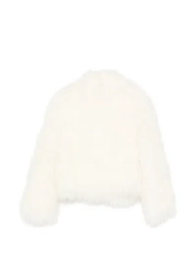 Liska White Jacket In White