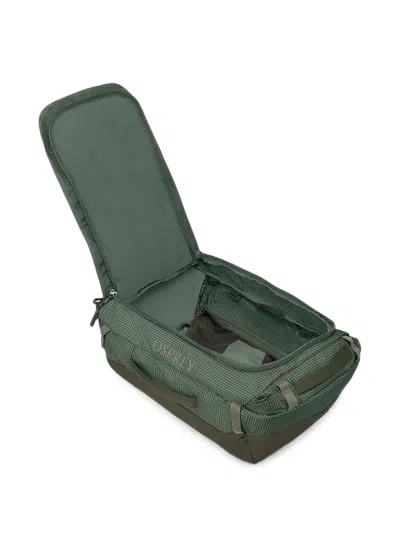 Osprey 40 Transporter Grid-pattern Backpack In Green