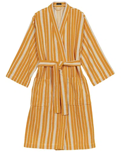 Marimekko Raide Bathrobe In Brown