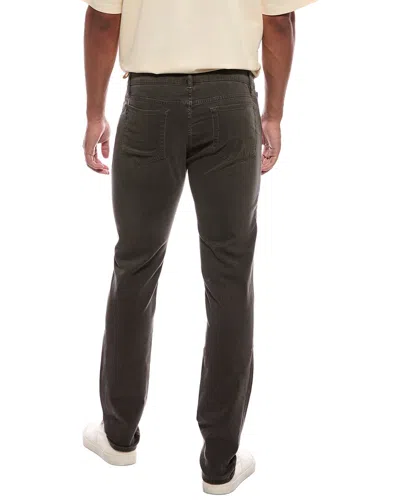 Frame The Straight Dark Brown Jean In Green