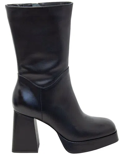 Charles David Verity Leather Bootie In Black