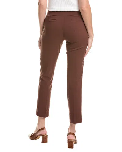 Jones New York Pull-on Straight Ankle Pant In Multi