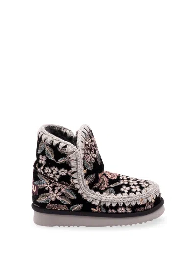 Mou Eskimo 18 Botanical Boots In Multi