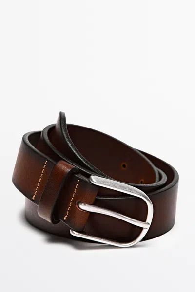 Massimo Dutti In Bruin