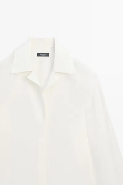 Massimo Dutti In White