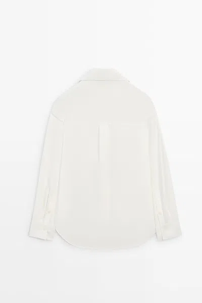Massimo Dutti In White