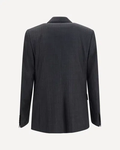 Dolce & Gabbana Pinstripe-pattern Notched-lapel Blazer In Multi