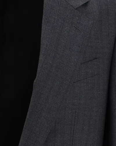 Dolce & Gabbana Pinstripe-pattern Notched-lapel Blazer In Multi