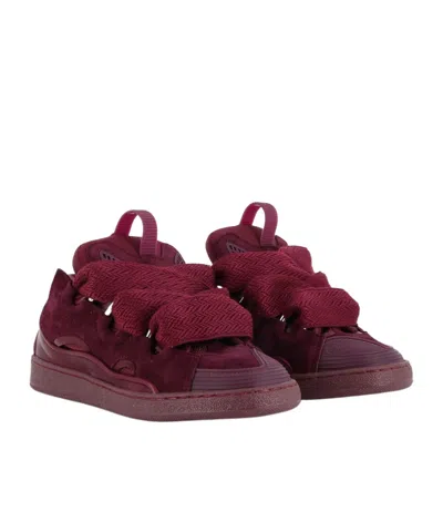 Lanvin Curb Sneakers In Multi
