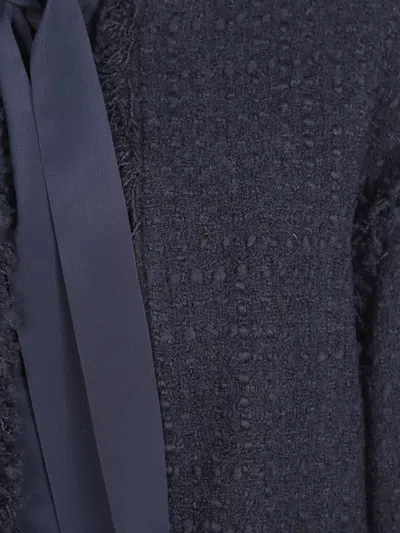 Mantù Long-sleeve Jacket In Blue