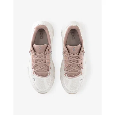 On Cloudtilt Tech Fabric Cushied Sole Sneakers In White