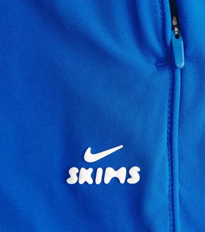Nikeskims Oversized Track Pants In Blue