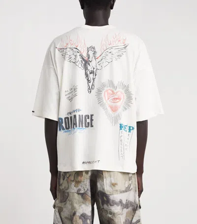 Represent Heavier Than The Heavens Graphic T-shirt In Neutral