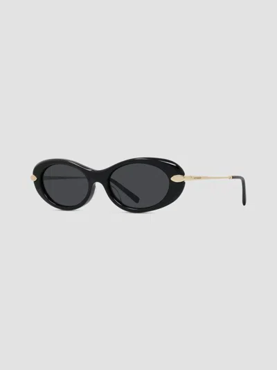 Givenchy Bold 52mm Oval Sunglasses In Black