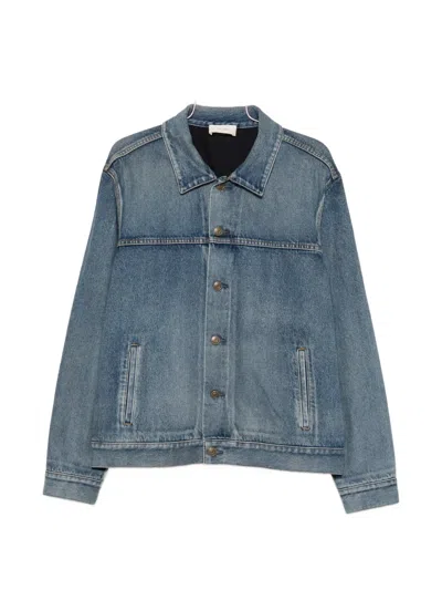 The Row Denim Mendo Jacket In Blue