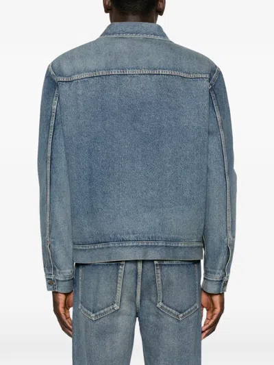 The Row Denim Mendo Jacket In Blue