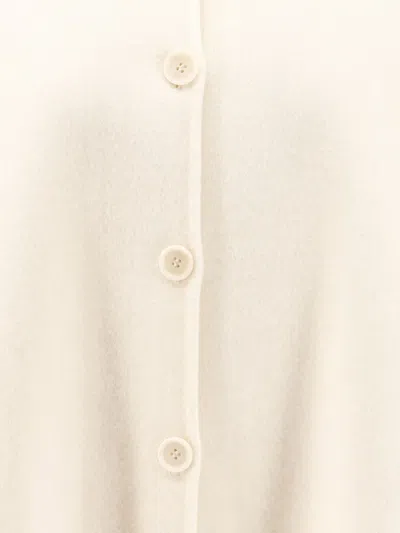 Aspesi Button-front Long-sleeve Casual Jacket In White