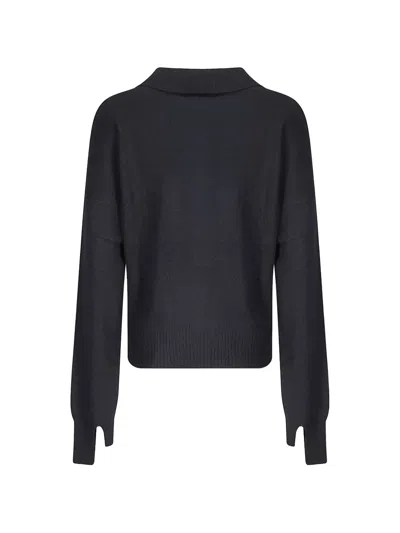 Ely Ely Long-sleeves Top In Black
