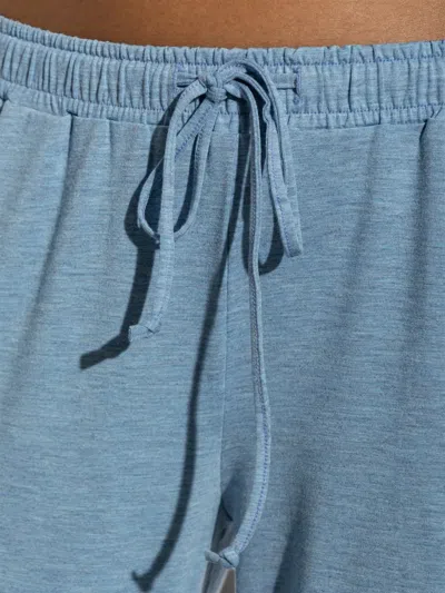 Hanro Natural Elegance Drawstring Trousers In Blue