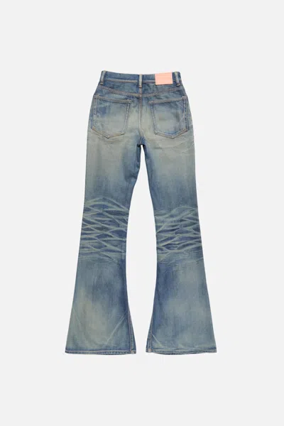 Acne Studios Belt Loop Jeans In Blue