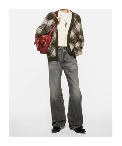 Acne Studios Regular Fit Jeans In Gray