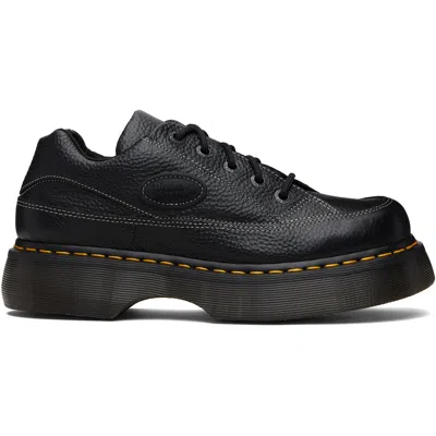 Dr. Martens Buzz Textured Platform Sneakers In Black