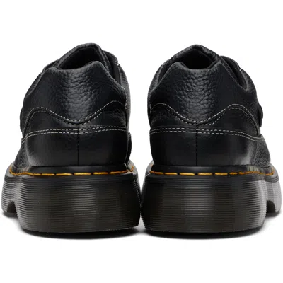 Dr. Martens Buzz Textured Platform Sneakers In Black