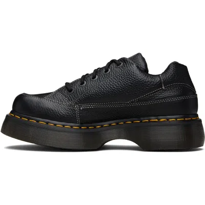 Dr. Martens Buzz Textured Platform Sneakers In Black