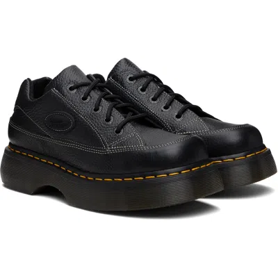 Dr. Martens Buzz Textured Platform Sneakers In Black