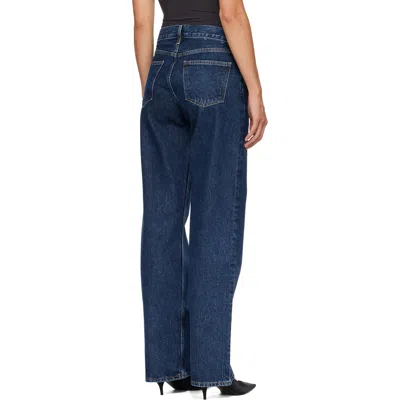Agolde Kelly High-rise Straight Jeans In Pendulum (medium Ind