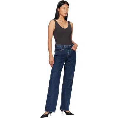 Agolde Kelly High-rise Straight Jeans In Pendulum (medium Ind