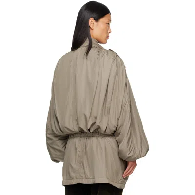 Open Yy カーキ ベルト カーゴ フィールドジャケット In Gray