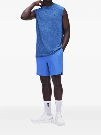 On Train Shorts 7" In Blue