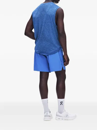 On Train Shorts 7" In Blue
