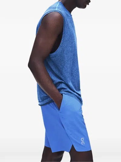 On Train Shorts 7" In Blue