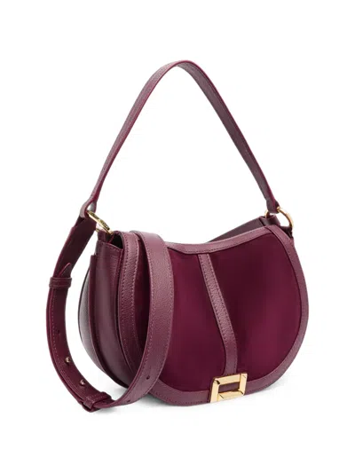 Lancel Medium Celeste De  Shoulder Bag In Purple