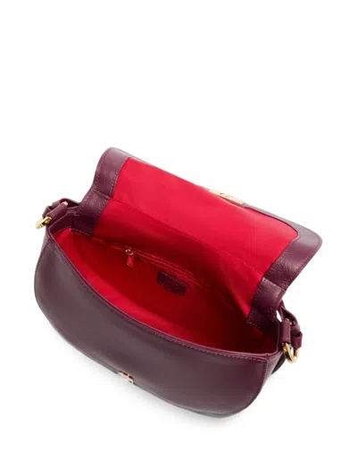 Lancel Medium Celeste De  Shoulder Bag In Purple