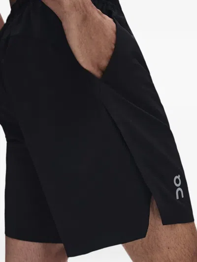 On 7 Core Shorts In Black