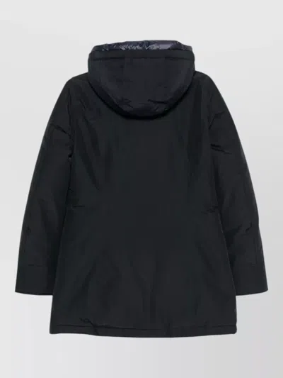 Woolrich Down Puffer Jacket In Black