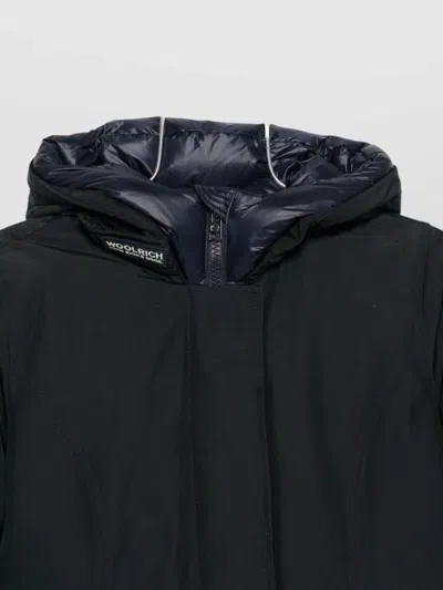 Woolrich Down Puffer Jacket In Black
