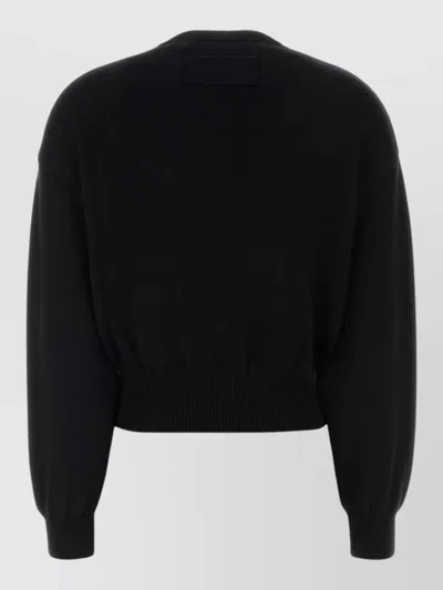 Givenchy Crystal Bow-embroidered Sweater In Black