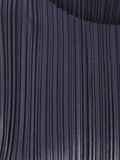 Phoebe Philo Razor Pleat Tank In Blue