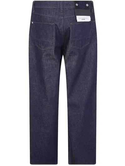 Stone Island J100007 Stretch Black Denim-rinsed Jeans In Blue