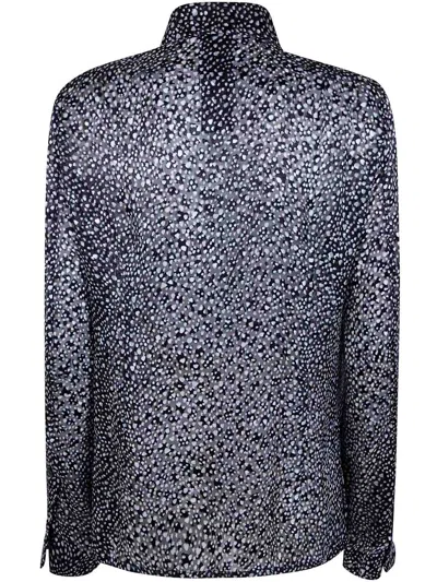 Sapio Devoree Fancy Set Shirt In Blue