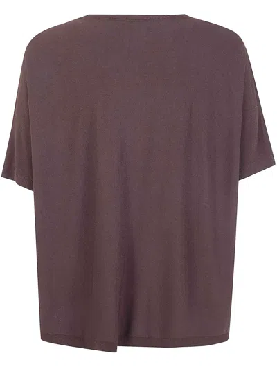 Nuur Oversized T-shirt In Brown