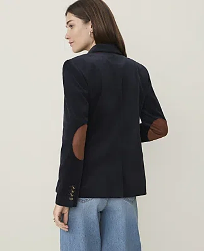Ann Taylor Weekend Hutton Blazer In Night Sky